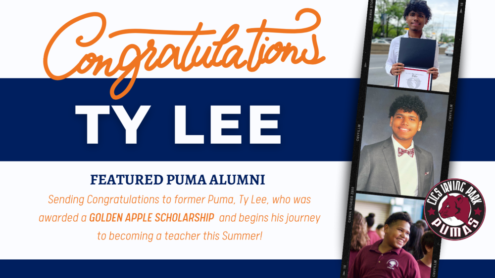 Featured Puma Alumni: Congratulations, Ty!