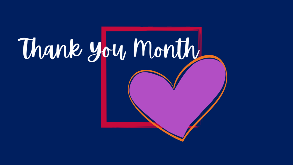 Thank you month