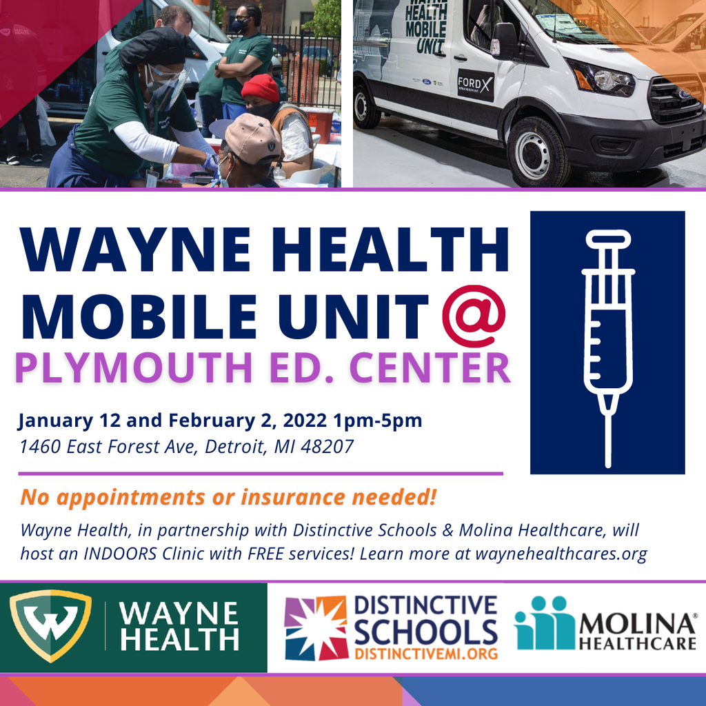 Infographic about Wayne County Health Mobile Unit