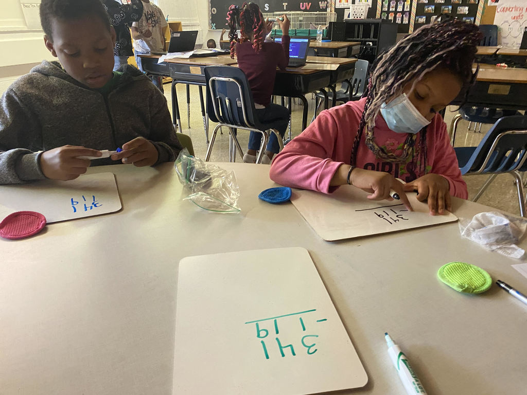 Working on subtraction