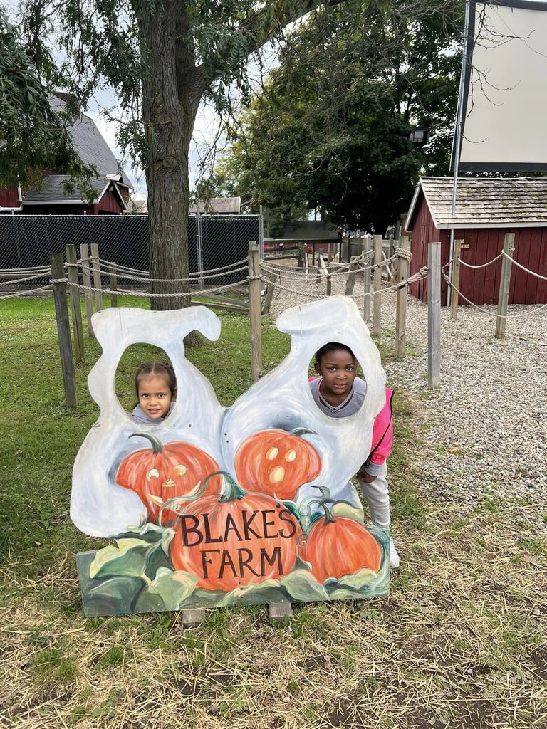 students at Blake Farm