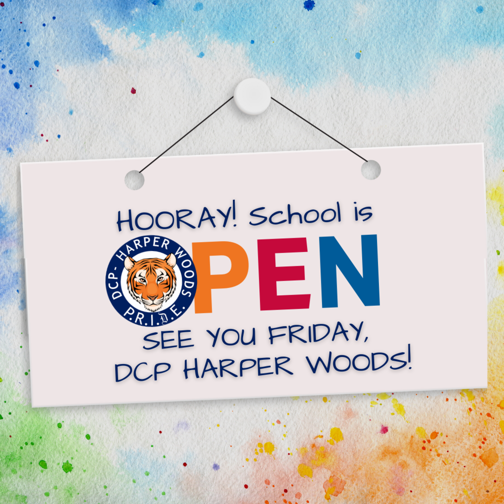 Hooray! Open Friday!