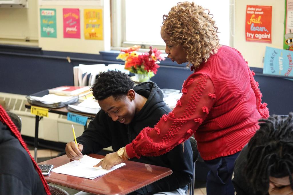 teacher and student